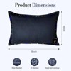 13" x 18" LED Lighted Throw Pillow – Christmas Decorative Flash Pillow with Colorful Edge Lighting for Sofa, Patio, Camping - 2 of 4