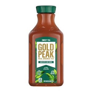 GOLD PEAK Sweetened Black Iced Tea Drink - 76 fl oz - 1 of 4