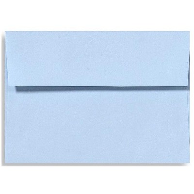 LUX A7 Invitation Envelopes 5 1/4 x 7 1/4 500/Box Baby Blue EX4880-13-500