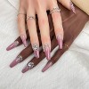 Vynxaria PurPle Fashion-Forward Wearable Nails for Every Mood Size M - 2 of 4