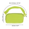 Unique Bargains Solid Color for Hiking Gym Running Waist Pack 1 Pc - 2 of 4