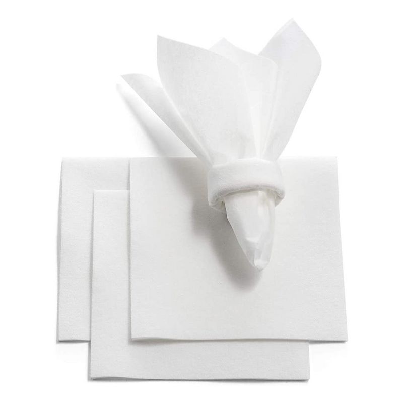 BloominGoods 200-Pack of Disposable Linen-Feel Napkins - 10" x 10", 3 of 6