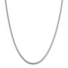 Black Bow Jewelry 3.6mm, Sterling Silver, Solid Round Box Chain Necklace - 3 of 4