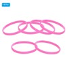Unique Bargains Blank Stretch Sports Silicone Bracelets for Sports Team Games 6 Pcs - 3 of 4