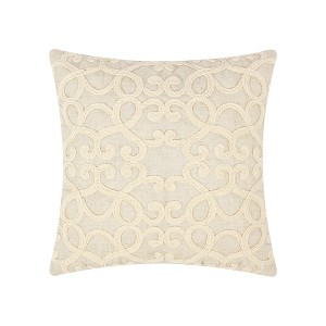 Bretton Woods Natural Pillow 18x18 -Levtex Home - 1 of 3