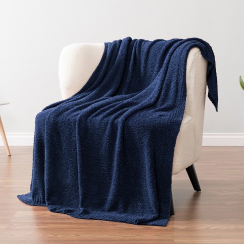 Navy throw blanket target cheap