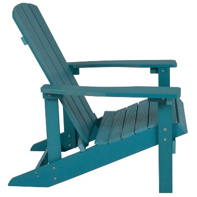 Sea Foam All-Weather Poly Resin Adirondack Chair Set