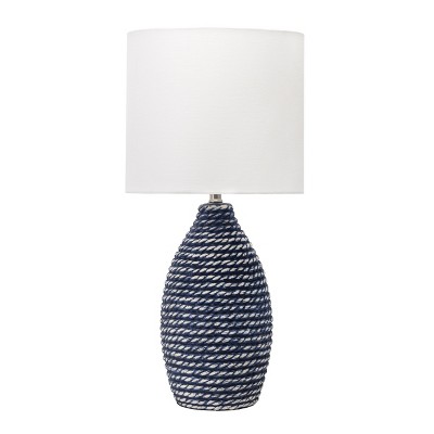 nuLOOM Delta 27" Ceramic Table Lamp