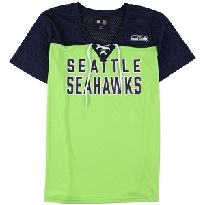 G-III Sports Womens Seattle Seahawks Graphic T-Shirt, Green, X-Large - 1 of 2
