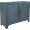 VYNXARIA 40in Modern Cabinets with Unique Design Doors with 1 Adjustable Shelves,Suitable for Multiple Rooms,Antique Blue - 4 of 4