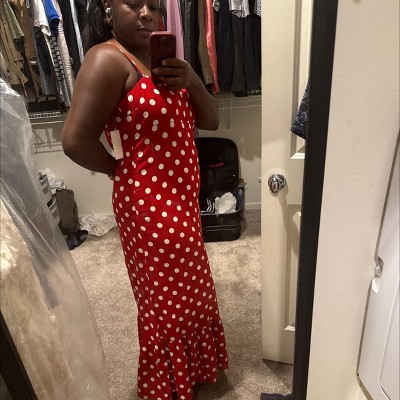 red maxi dress target Women's Tube Knit Maxi A-Line Dress