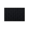 HomeRoots 18" Set of Four Black Basketweave Faux Leather Placemats - 4 of 4