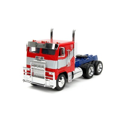 Hollywood Rides Transformers Rise of the Beasts Optimus Prime Diecast Vehicle 1:24 Scale