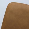 TOBILI Brown PU Leather Dining Chair with Metal Legs,Modern Upholstered Chair Set of 2 for Kitchen,Restaurant,Living,Meeting Room - 4 of 4