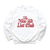 The Nice-ish List Club Distressed -  Women's Graphic Sweatshirt - 3 of 4