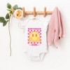 The Juniper Shop Birthday Girl Checkered Baby Flutter Sleeve Bodysuit - 2 of 3