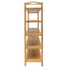 YIYIBYUS Bamboo 5-tier Shoe Storage Rack Free Standing Shoes Shelf Organizer - 4 of 4