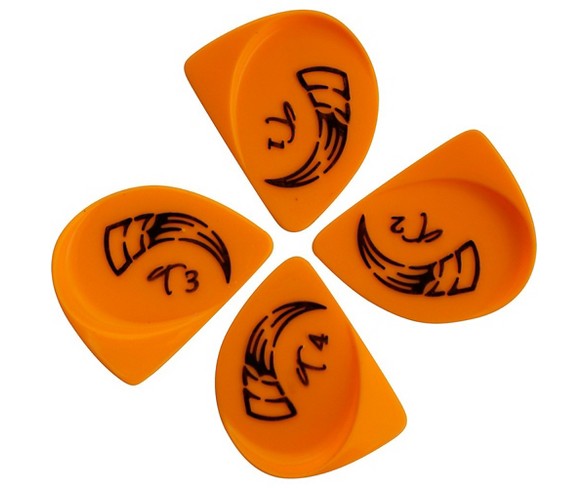 Talon Guitar Picks Mango Picks Raptor Pack - Medium Medium 4 Pack