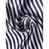 Allegra K Women's Floral Leopard Polka Dots Striped Print Square Kerchief Neck Scarf Shawl - 4 of 4
