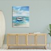 Stupell Industries Serene Misty Morning Row Boat Floating Ocean, 48" x 36" - 2 of 4