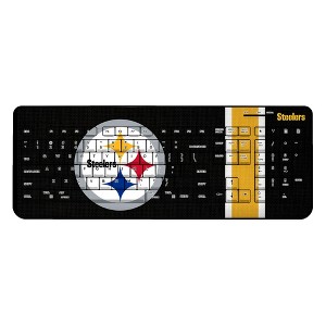 NFL AFC Teams Stripe Wireless USB Keyboard - 1 of 4
