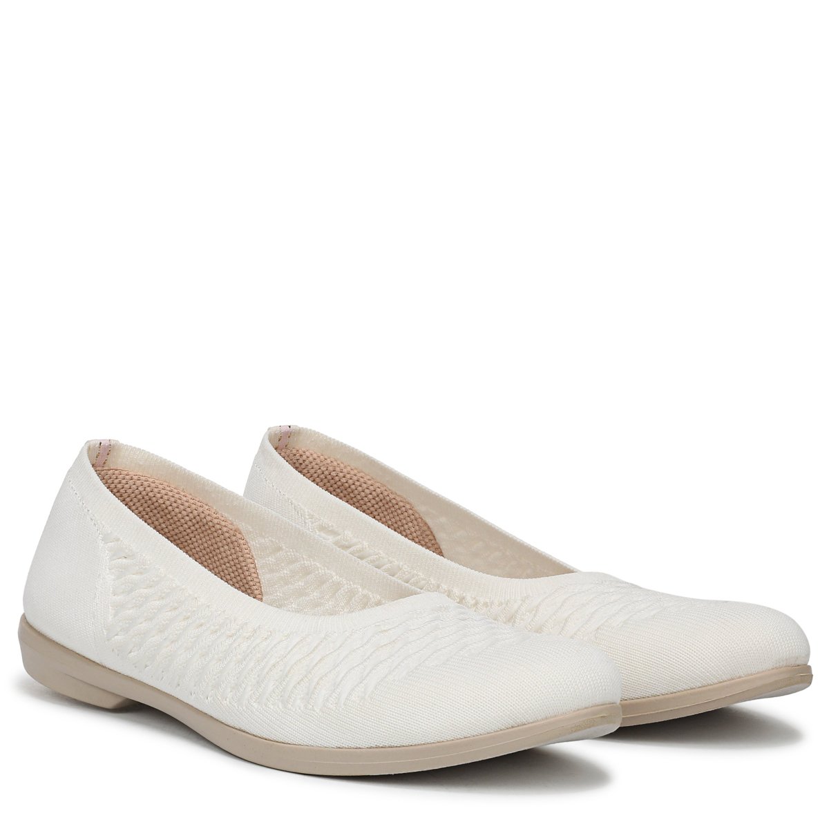 Обувь Bzees for Lifestride LifeStride Womens Khloe Comfort Ballet Flat Ballet Flat Suage Knit Fabric 7 M — фото 2