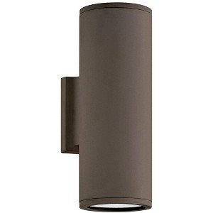 Hinkley Silo 12" High Architectural Bronze LED Outdoor Wall Light - 1 of 1