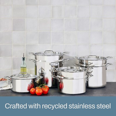 All-Clad 8-Quart Stainless Steel Multipot with Basket Insert
