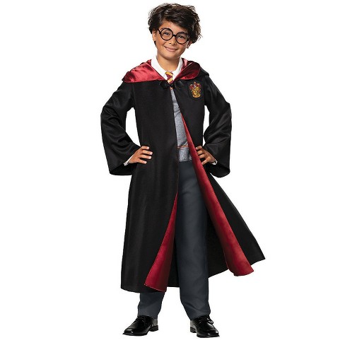 Boys' Deluxe Harry Potter Costume - Size 7-8 - Black : Target