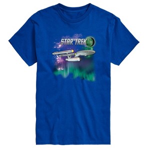 Men's - Star Trek - Enterprise Northern Lights Short Sleeve Graphic T-Shirt - 1 of 4