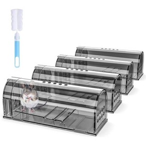 CTB Dealz Humane Mouse Trap – Reusable No-Kill Mouse Catcher, Safe for Pets & Kids – Indoor & Outdoor Use - 1 of 4