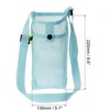 BABYYER Water Bottle Bag Mesh Portable Bottle Holder Carrier Adjustable Shoulder Strap for Sports Hiking Camping - 2 of 4