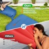 Costway Folding Sleeping Pad, Self Inflating Camping Mattress with Carrying Bag Green\Blue - image 4 of 4