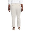 Lands' End Women's Mid Rise Classic Straight Leg Chino Ankle Pants - 2 of 3