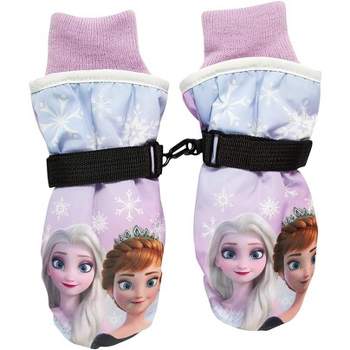 Frozen Elsa & Anna Winter Insulated Snow Ski Glove/Mittens, Girls Ages 2-7
