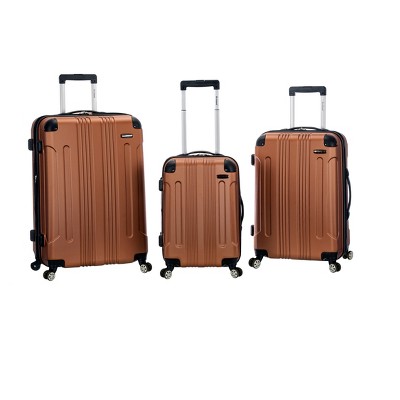 Rockland Sonic 3pc ABS Hardside Luggage Set : Target