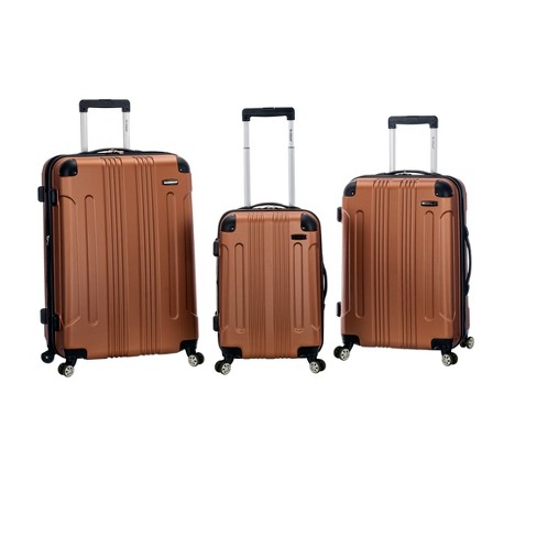 Reviews for Rockland Melbourne 3-Piece Hardside Spinner Luggage Set,  Champagne