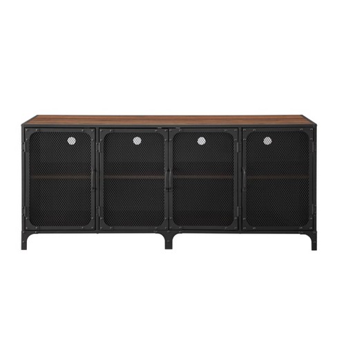 Black metal deals tv stand target