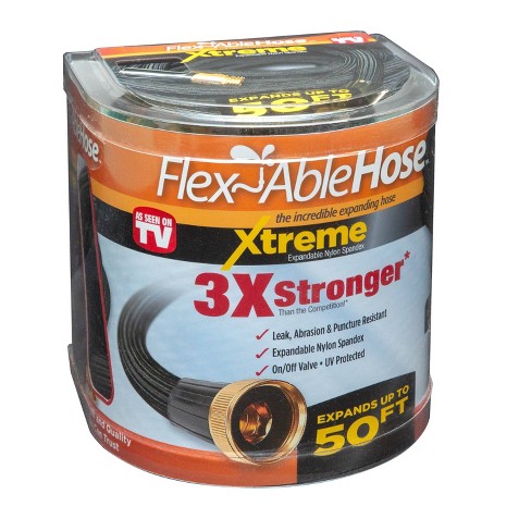 As Seen On Tv 50 Flexible Extreme Garden Hose Black Target