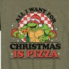Boys' - Teenage Mutant Ninja Turtles - All I Want For Christmas Short Sleeve Graphic T-Shirt - 2 of 4