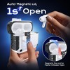 HTUTWOO Airpods Pro 3rd Automatic Opening Protective Case Full-Body Protective with Built-in Magnets and Carabiner - 2 of 4