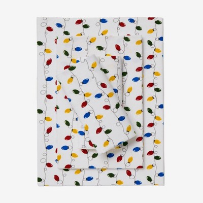 BrylaneHome Cotton Flannel Print Sheet Set