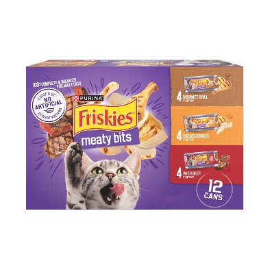 Friskies Extra Chunky Turkey Savory Gravy Wet Cat Food | US