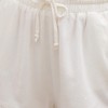 Amaryllis Women's Eyelet Trim Paperbag Waist Shorts High-Waisted Relaxed Fit Lightweight - 4 of 4