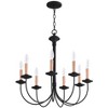 Livex Lighting Heritage 8 - Light Chandelier in  Black - 2 of 4