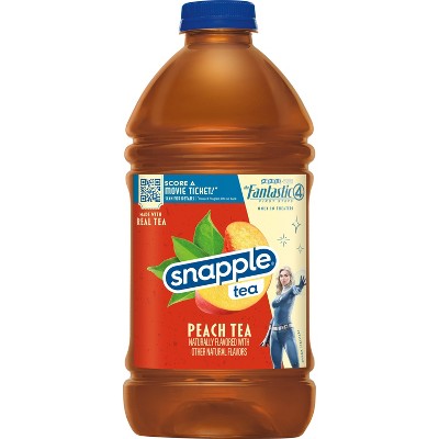 Snapple Peach Tea - 64 fl oz Bottle