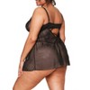 Adore Me Women's Jestina Babydoll Lingerie - 3 of 4