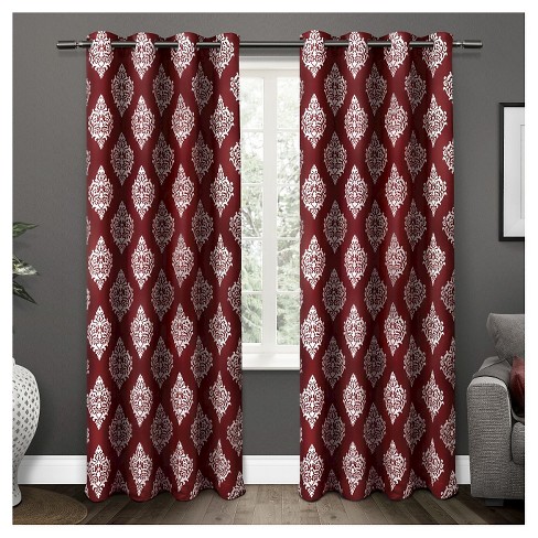 Set Of 2 Insulated Grommet Top Blackout Curtain Panels - Lush Décor : Target