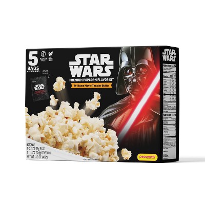Poppowls Darth Vader Microwave Popcorn - 14.9oz/5ct