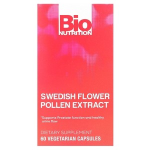 Bio Nutrition Swedish Flower Pollen Extract, 500 mg , 60 Vegetarian Capsules - 1 of 3